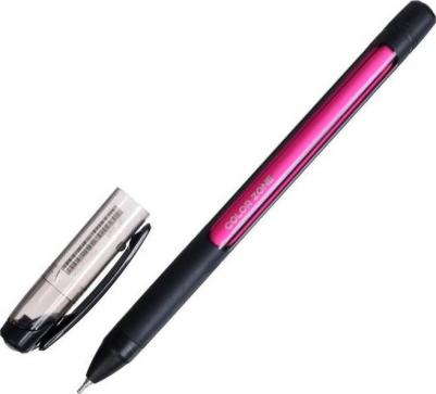 Ручка шариковая Color Zone stick, синяя, 0,7 мм, 1 шт – фото 6