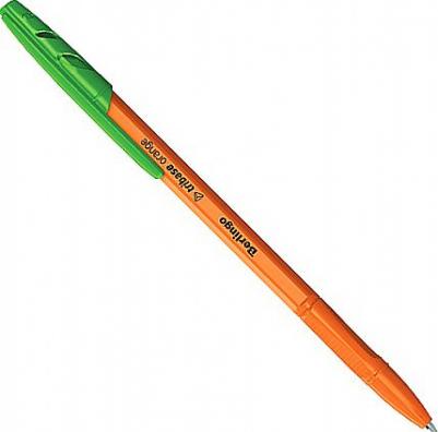 Ручка шариковая "Tribase Orange", зеленая, 0,7 мм – фото 2