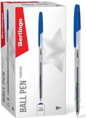 Ручка шариковая "Tribase", синяя, 1,0 мм – фото 13