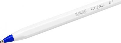 Ручка шариковая "Cristal UP", СИНЯЯ, корпус белый, узел 1,2 мм, линия письма 0,35 мм, 949879 – фото 10