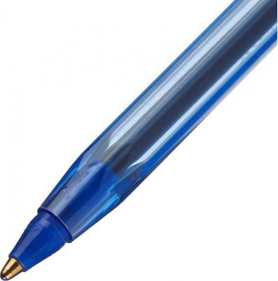 Ручка шариковая масляная "Cristal Soft", СИНЯЯ, корпус тонированный, узел 1,2 мм, линия 0,35 мм, 951434 – фото 2