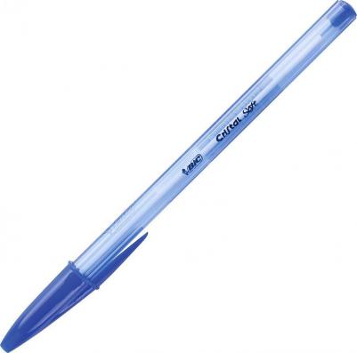 Ручка шариковая масляная "Cristal Soft", СИНЯЯ, корпус тонированный, узел 1,2 мм, линия 0,35 мм, 951434 – фото 16