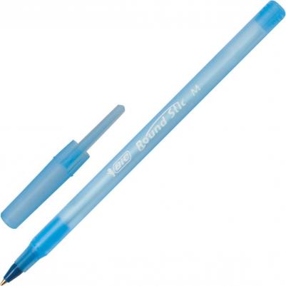 Шариковая ручка Round Stic синяя 8 шт – фото 7