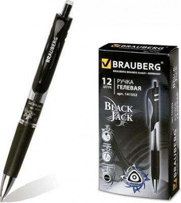 Ручка гелевая автоматическая с грипом "Black Jack", ЧЕРНАЯ, трехгранная, узел 0,7 мм, линия письма 0,5 мм, 141552 – фото 5