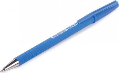 Ручка шариковая "Capital blue", СИНЯЯ, корпус soft-touch голубой, узел 0,7 мм, линия письма 0,35 мм, 142493 – фото 8