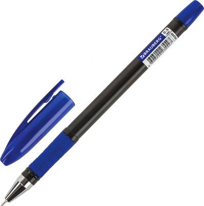 Ручка шариковая масляная с грипом "Model-XL PRO", СИНЯЯ, узел 0,5 мм, линия письма 0,25 мм, 143249 – фото 10