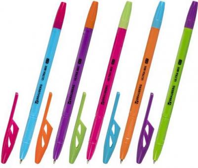 Ручка шариковая Ultra Mix, Комплект 50 штук, Синяя, узел 0,7 мм, чернила Германия, 880400