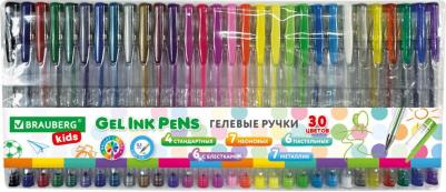 Ручки гелевые набор 30 цветов, линия письма 0,5 мм – фото 4
