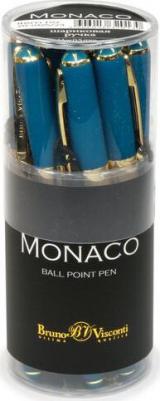 Ручка шариковая Monaco, корпус морская волна, узел 0,5 мм, линия 0,3 мм, синяя, 20-0125/24 – фото 5
