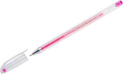 Ручка гелевая Hi-Jell Color HJR-500HB, розовая, 0,7 мм, 1 шт – фото 1