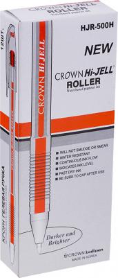 Ручка гелевая "Hi-Jell Color" оранжевая, 0,7 мм, упаковка 12 шт – фото 1