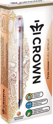 Ручка гелевая "Hi-Jell Metallic" оранжевая металлик, 0.7мм – фото 1