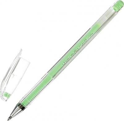 Ручка гелевая "Hi-Jell Pastel", ЗЕЛЕНАЯ ПАСТЕЛЬ, узел 0,8 мм, линия письма 0,5 мм, HJR-500P
