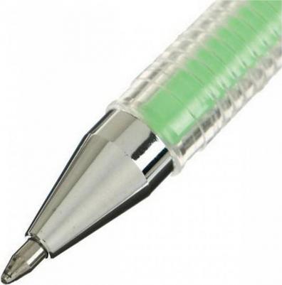 Ручка гелевая "Hi-Jell Pastel", ЗЕЛЕНАЯ ПАСТЕЛЬ, узел 0,8 мм, линия письма 0,5 мм, HJR-500P – фото 11