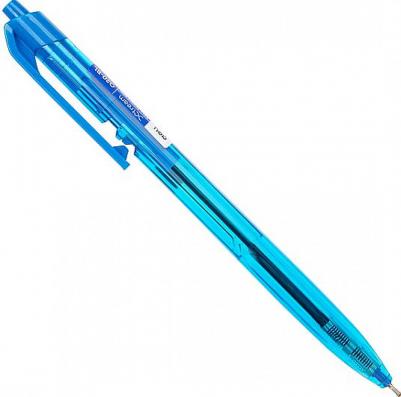 Упаковка ручек шариковых EQ20-BL, авт., 0.7мм, синий, 1шт 12 шт./кор – фото 8