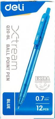 Упаковка ручек шариковых EQ20-BL, авт., 0.7мм, синий, 1шт 12 шт./кор – фото 11