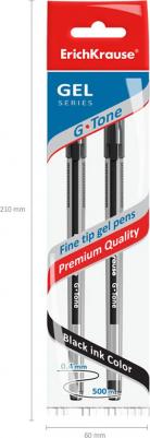 Набор гелевых ручек G-Tone черных (толщина линии 0.4 мм, 2 штуки) – фото 6