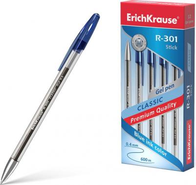 Ручка гелевая R-301 Classic Gel Stick 0.5, цвет чернил синий, в упаковке 25 шт – фото 2