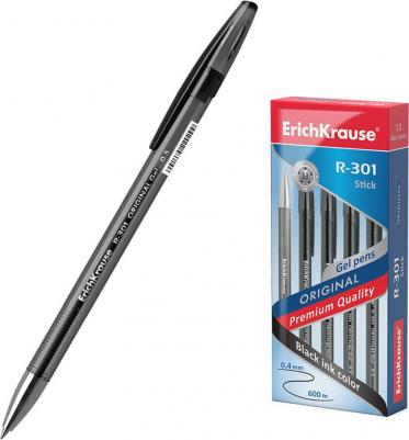 Ручка гелевая "R-301 Original Gel", ЧЕРНАЯ, корпус прозрачный, узел 0,5 мм, линия письма 0,4 мм, 42721 – фото 13
