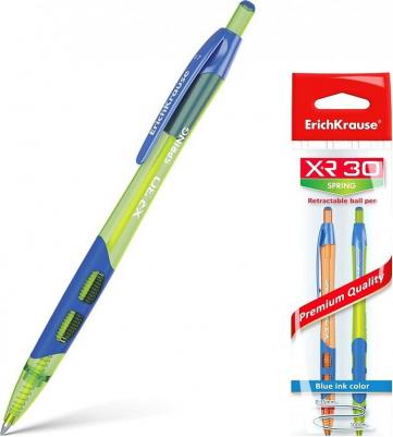 Ручка шариковая автоматическая ® XR-30 Spring, синий в пакете 2 шт