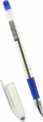 Ручка шариковая масляная с грипом "Ultra-30", СИНЯЯ, корпус прозрачный, узел 0,7 мм, линия письма 0,26 мм, 19613 – фото 3