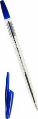 Ручка шариковая "R-301 Classic", СИНЯЯ, корпус прозрачный, узел 1 мм, линия письма 0,5 мм, 43184 – фото 5