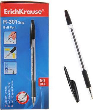 Ручка шариковая R-301. Grip – фото 1