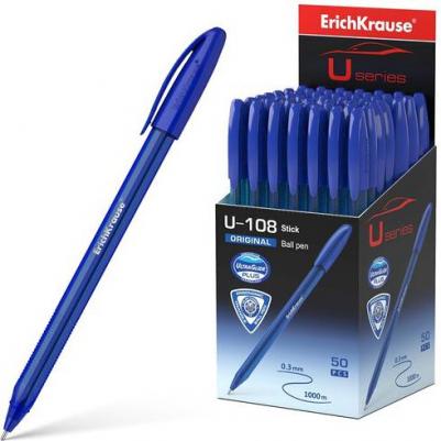 Ручка шариковая U-108 Original Stick 1.0, Ultra Glide Technology, синие чернила, в коробке по 12 шт – фото 1