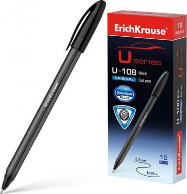 Ручка шариковая U-108 Original Stick, узел 1.0 мм, чернила черные – фото 1