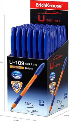 Ручка шариковая "Ultra Glide Technology U-109 Orange Stick&Grip", 1,0 мм, цвет чернил - синий – фото 3