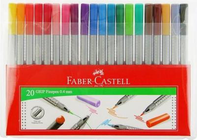 Набор капиллярных ручек Grip Finepen 20 цветов