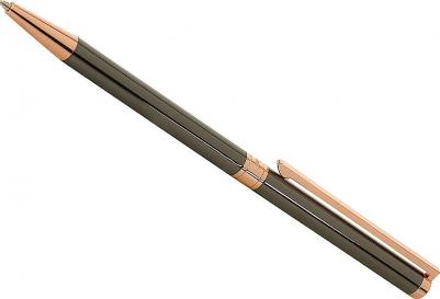 Ручка подарочная шариковая "ASTRON BRONZE", корпус металлический, детали розовое золото, узел 0,7 мм, синяя, 143524 – фото 5