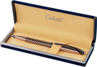 Ручка подарочная шариковая "DECORO", корпус розовое золото, детали оружейный металл, узел 0,7 мм, синяя, 143510 – фото 1