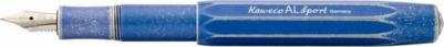 Ручка перьевая AL Sport Stonewashed EF 0,5 мм, чернила синие, корпус синий