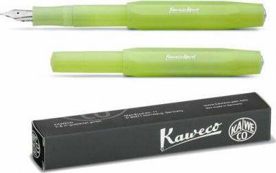 Ручка перьевая CLASSIC FROSTED Sport F 0,7 мм, чернила синие, корпус лайм