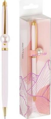 Ручка шариковая автоматическая "Pink jewel" синяя, 1,0 мм – фото 5