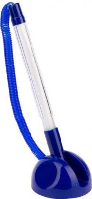 Ручка шариковая настольная "Reception" синяя, 0,7мм, зеленый корпус – фото 5