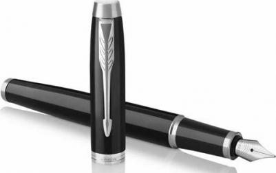 перьевая ручка IM Black CT F, cиний цвет чернил, 1 шт – фото 4