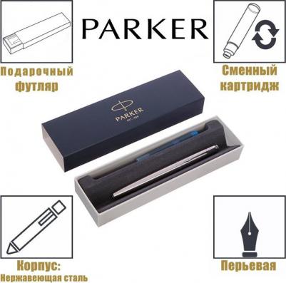 Перьевая ручка Jotter Stainless Steel CT – фото 7
