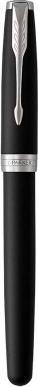 Ручка перьевая Essential Sonnet Matte Black CT. Линия письма – тонкая, в подарочной упаковке – фото 7