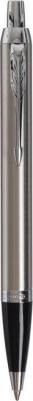 Ручка шариков. IM Core Stainless Steel CT M черные подар.кор.европод – фото 5