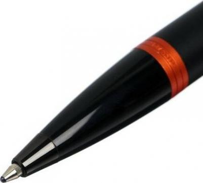 Ручка шариков. IM Vibrant Rings K315 Flame Orange PVD M чернила син. подар.кор – фото 1