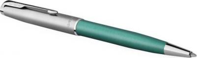 Ручка шариков. Sonnet Essential SB K545 LaqGreen CT M чернила черн. подар.кор – фото 4