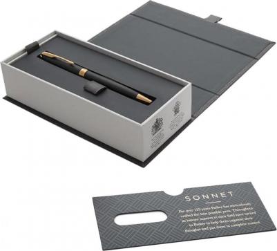 Ручка шариковая Essential Sonnet Matte Black GT 1931519 – фото 7