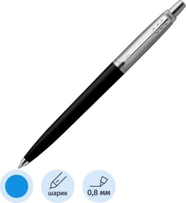 Ручка шариковая "Jotter Black", синяя, 1,0 мм – фото 7