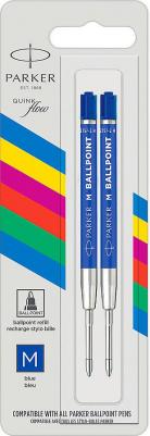 Стержень шариковый QuinkFlow Basic Z09 M 1мм синие чернила блистер – фото 2