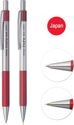 Ручка шариковая автоматическая 0,7мм Pepe, синяя + механический карандаш 0,5мм 4610122713366