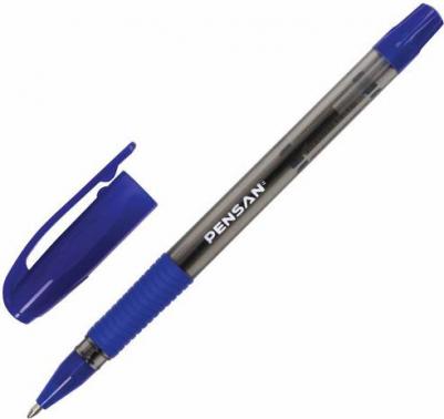 Ручка шариковая масляная с грипом "Sign-Up", ЧЕРНАЯ, 1 мм, линия письма 0,8 мм, 2410/12 – фото 1