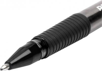 Ручка шариковая масляная с грипом "Sign-Up", ЧЕРНАЯ, 1 мм, линия письма 0,8 мм, 2410/12 – фото 4