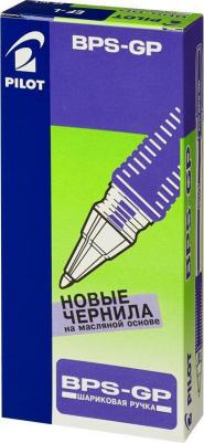 Ручка шариковая масляная с грипом "BPS-GP", СИНЯЯ, корпус прозрачный, узел 0,5 мм, линия письма 0,25 мм, BPS-GP-EF, BPS-GP-ЕF – фото 5